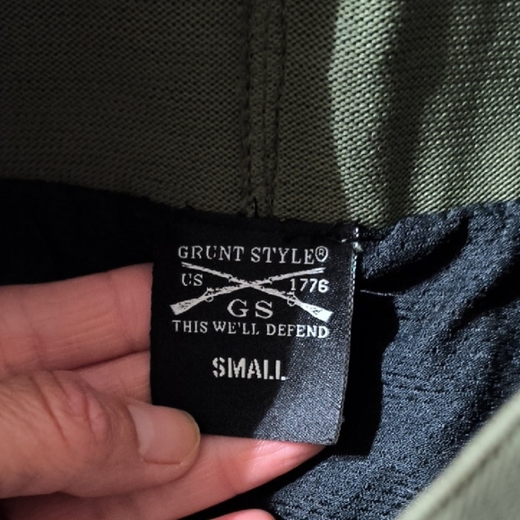 Grunt Style Women's Olive Green Shorts - Picture 3 of 8